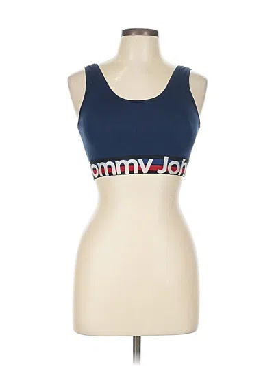Pre-owned Tommy John Sports Bra In Blue