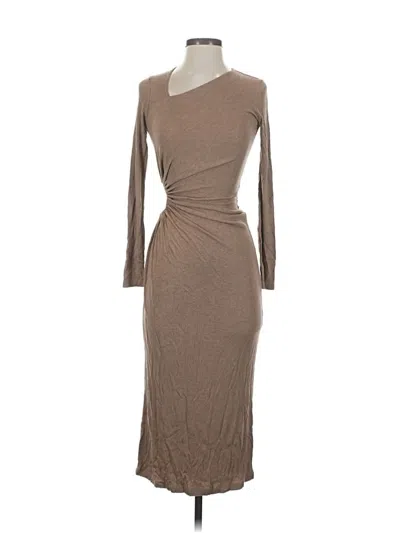 Pre-owned Lna Cocktail Dress In Brown