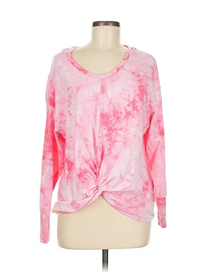 Pre-owned Marika Cardigan Sweater In Pink