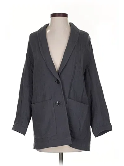 Pre-owned Madewell Blazer Jacket In Gray
