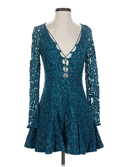 Pre-owned Stylestalker Cocktail Dress In Blue