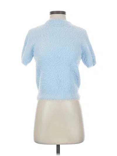 Pre-owned Pilcro Turtleneck Sweater In Blue