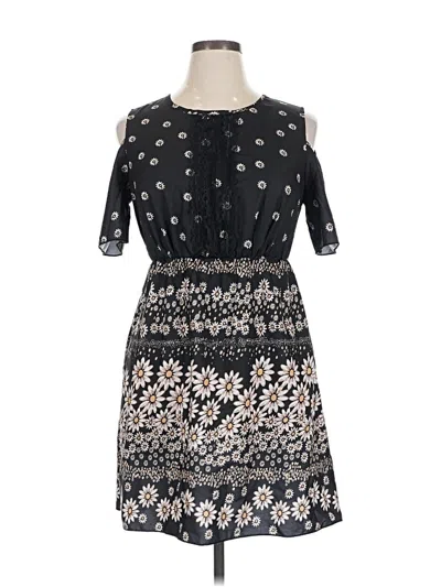 Pre-owned Emery Rose Casual Dress In Black