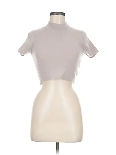 Pre-owned Zara Pullover Sweater In Gray