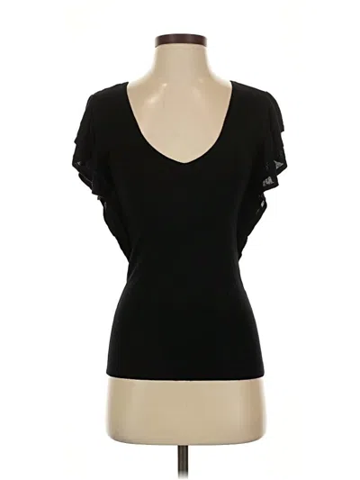 Pre-owned Express Design Studio Cardigan Sweater In Black