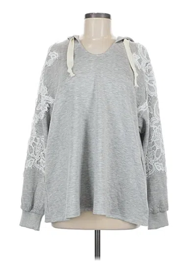 Pre-owned Davi & Dani Sweatshirt In Gray