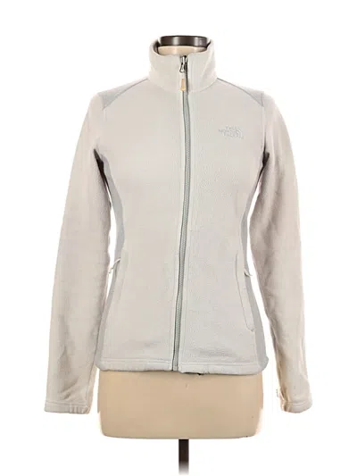 Pre-owned The North Face Fleece Jacket In Gray