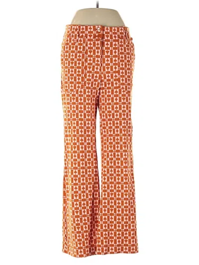 Pre-owned Maeve By Anthropologie Casual Pants In Orange