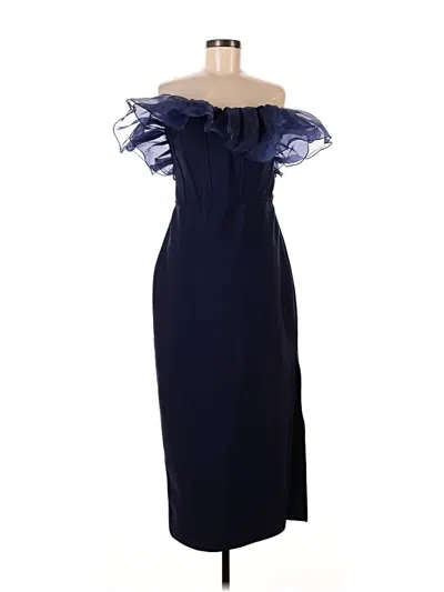 Karen Millen Cocktail Dress In Blue
