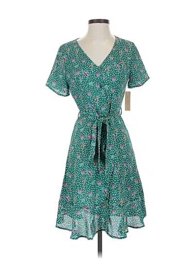 Rokoko Casual Dress In Green