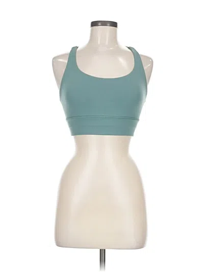 Pre-owned Lululemon Athletica Sports Bra In Blue