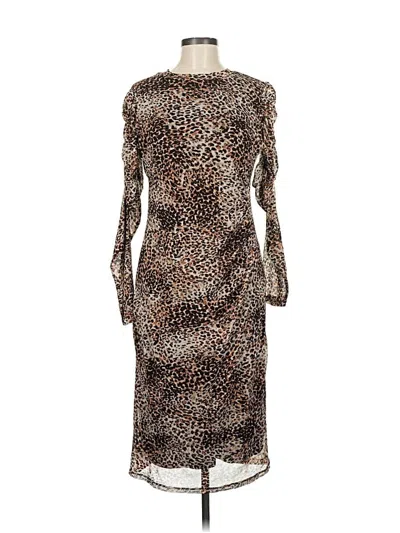 Pre-owned Nine West Cocktail Dress In Brown