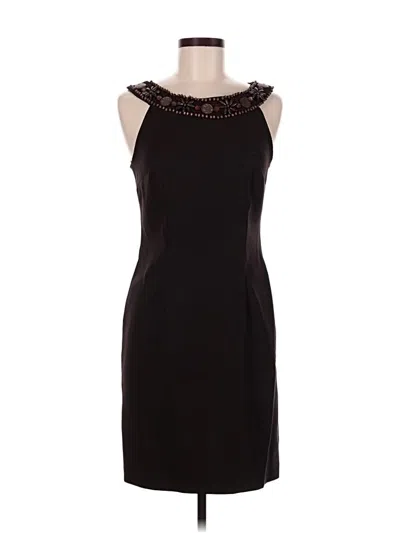 Pre-owned Connected Apparel Cocktail Dress In Black