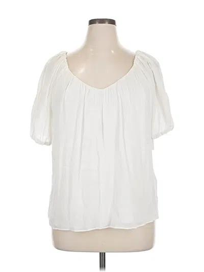 Monday Fun Short Sleeve Blouse In Green