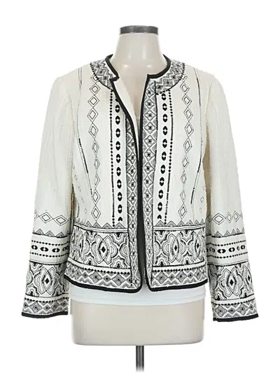 Pre-owned Chico's Jacket In White