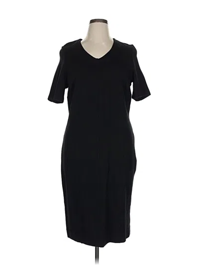 Pre-owned Cabi Casual Dress In Black