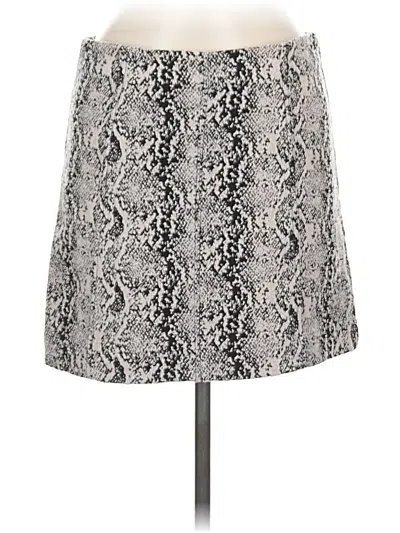 Pre-owned Free People Casual Skirt In Gray