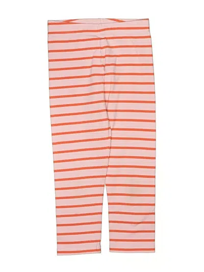 Pre-owned Primary Clothing Kids' Casual Pants In Orange