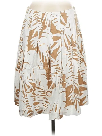 Pre-owned Talbots Casual Skirt In Brown