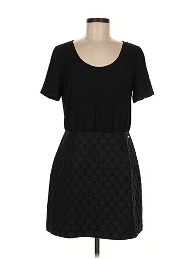 Pre-owned Armani Exchange Casual Dress In Black