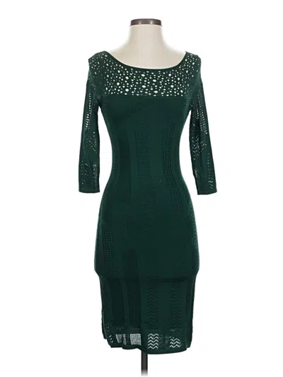 Pre-owned Catherine Malandrino Cocktail Dress In Green