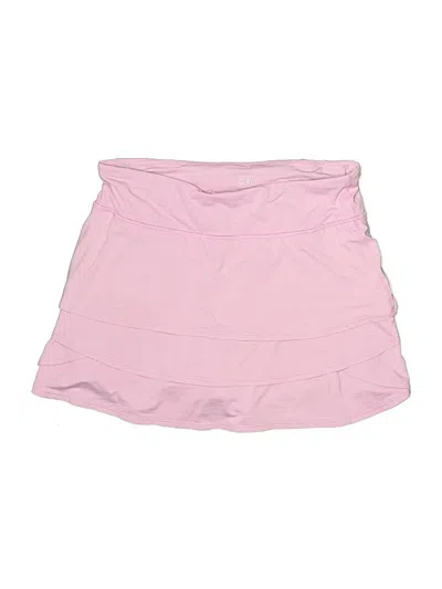 Pre-owned Athleta Girl Kids' Active Skirt In Pink