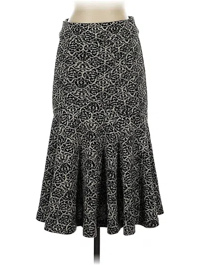 Pre-owned Diane Von Furstenberg Formal Skirt In Black