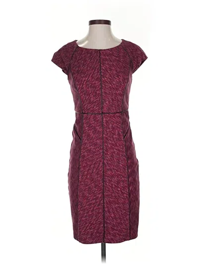 Pre-owned Laundry By Shelli Segal Cocktail Dress In Red