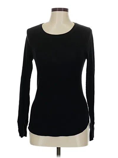 Pre-owned Old Navy Long Sleeve T-shirt In Black