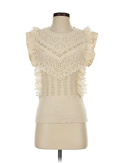 Pre-owned See And Be Seen Sweater Vest In White