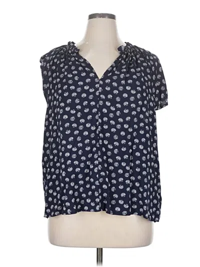 Gap Short Sleeve Blouse In Multi