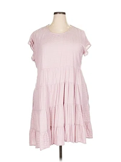 Pre-owned Knox Rose Casual Dress In Pink