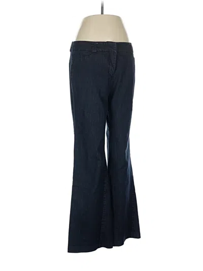 Pre-owned New York And Company Dress Pants In Blue