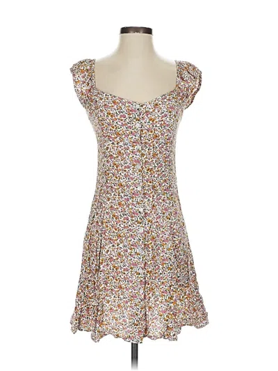 Pre-owned Rolla's Casual Dress In White