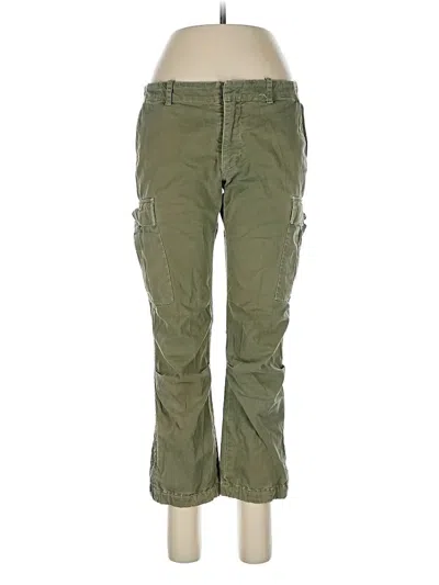 Pre-owned Nili Lotan Cargo Pants In Green