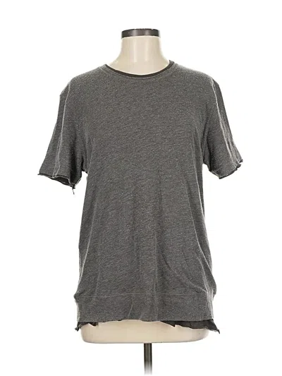 Pre-owned Joe's Jeans Short Sleeve T-shirt In Gray
