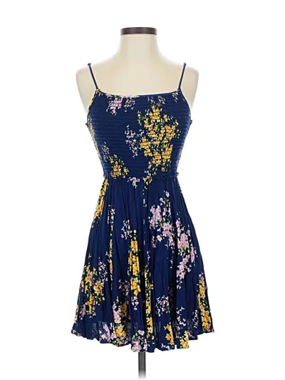 Pre-owned Lulus Cocktail Dress In Blue