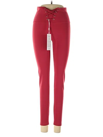 Lezat Casual Pants In Red
