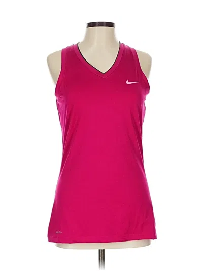 Pre-owned Nike Active Tank Top In Pink