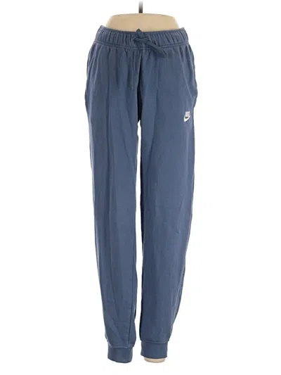 Pre-owned Nike Track Pants In Blue