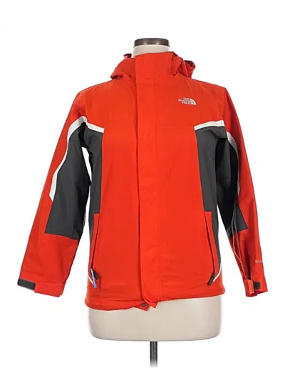 Pre-owned The North Face Snow Jacket In Orange