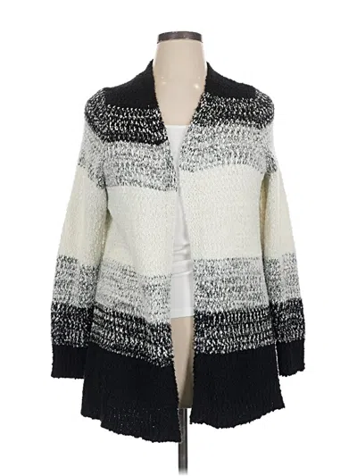 Pre-owned Lane Bryant Cardigan Sweater In Gray