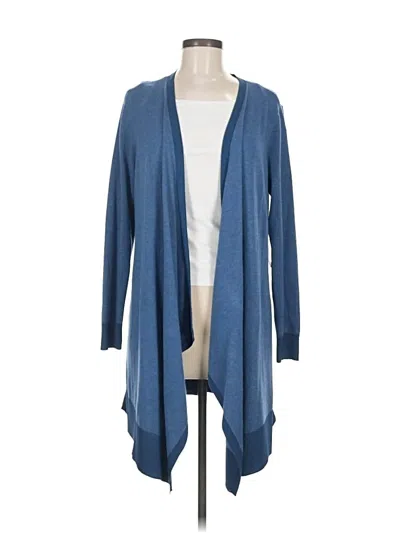 Pre-owned Chico's Cardigan Sweater In Blue