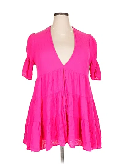 Pre-owned Torrid Casual Dress In Pink