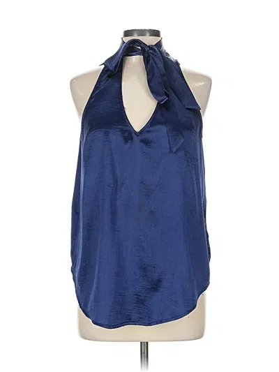 Pre-owned Maeve Sleeveless Blouse In Blue