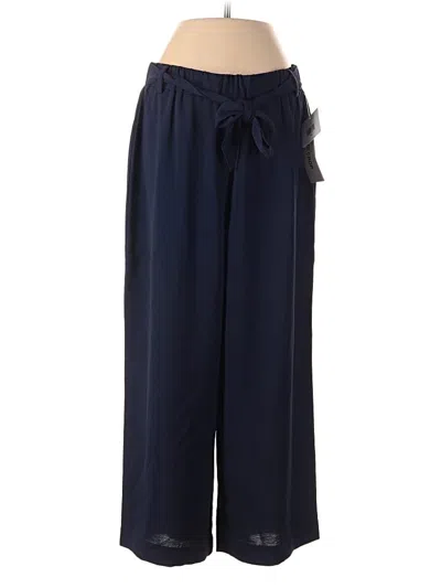 Pre-owned Ella By Rafaella Casual Pants In Blue