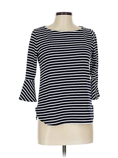 Pre-owned Green Envelope 3/4 Sleeve T-shirt In Blue