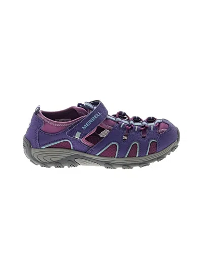 Pre-owned Merrell Kids' Sneakers In Purple