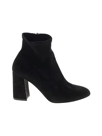 Pre-owned Club Monaco Ankle Boots In Black