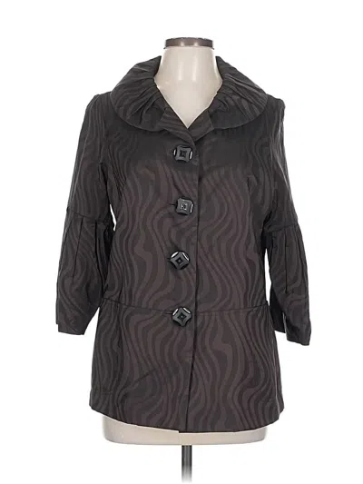 Pre-owned Penta Coat In Brown